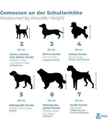 Tepaw Premium Dog Collar (Size 4) - EU-Made Protective & Leak-Proof Collar for Post-Surgery Comfort | Soft Fabric Design - Buy Online on GoSupps.com