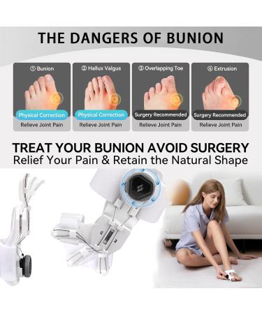 Upgraded Bunion Corrector | Adjustable Bunion Splint for Men & Women | Orthopedic Toe Straightener with Non-Slip Heel Strap & Silicone Pad - Buy Online on GoSupps.com