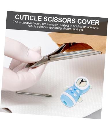 Housoutil Manicure Tools Nail Scissors Silicone Cover Silicone Pedicure Scissors Cover Nipper Protective Cover Pedicure Tool Scissors Cover Cute Silica Gel Pliers - Buy Online on GoSupps.com