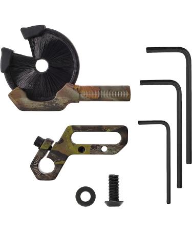 Aimdor Fully Enclosed Brush Arrow Rest for Compound Recurve Bow - Lightweight and Durable Hunting Accessory in Camo - Buy Online on GoSupps.com