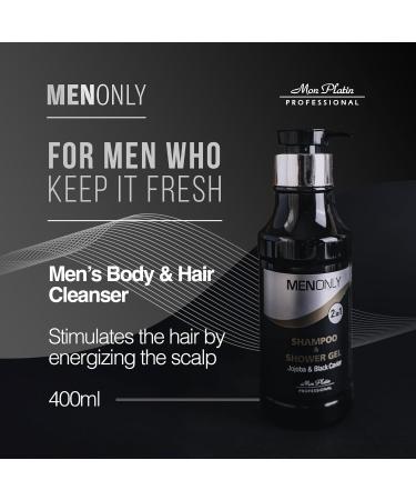 Mon Platin Men s Daily Shampoo Black Caviar & Jojoba Extracts Anti-Dandruff Volumizing & Refreshing 400ml - Buy Online on GoSupps.com