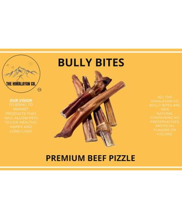 Bully Bites for Dogs - Canadian Made Bully Bites for Dogs (1 LB Bag) - Bully Stick Bites - Low to No Odor Bull Pizzle - 1 to 2 INCHES - Buy Online on GoSupps.com