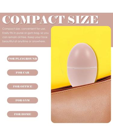 NOLITOY Volcanic Stone Oil-absorbing Ball Skin Care Tools Facial Tools for Skin Care Oil Absorbing Ball Face 5x3cm Pink - Buy Online on GoSupps.com