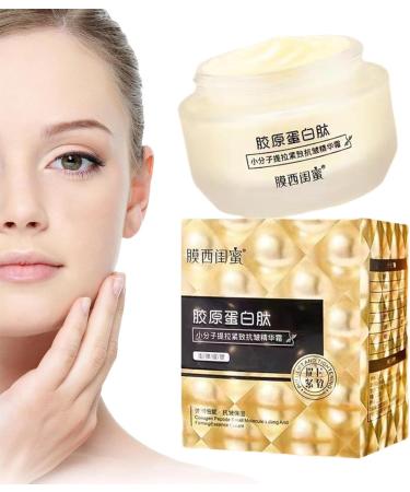  Linsition Brightening and firming serums peptide moisturizer for facial wrinkles and dark spots | Nourishing moisturizing cream helps to firm smooth wrinkles and nourish the skin - Buy Online on GoSupps.com