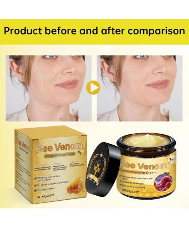 Bee Venom Comprehensive Cream Professional Bee Venom Skin Treatment Cream Firming & Wrinkle-Reducing Deeply Nourishes The Skin Natural Face Moisturizers Suitable for All Skin Types - Buy Online on GoSupps.com