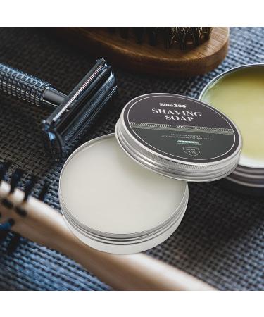 FOMIYES Organic Beard Shaving Cream - Natural Shave Soap Puck for Men | Travel-Friendly Shaving Cream | Premium Men's Grooming Essentials - Buy Online on GoSupps.com