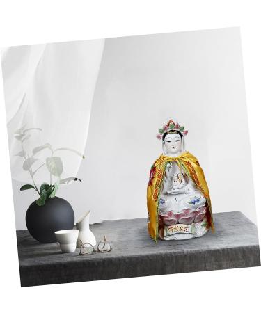 Alipis 3pcs Buddha Shawl Buddha Sculpture Shawl Temple Supplies Hindu Statue Cloak Statue Shawls Fabric Bodhisattva Cloak Desk Topper Altar Creative Cloak Cloth Buddha Statue Crystal 37.5X22.5cm - Buy Online on GoSupps.com