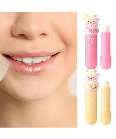 awakentti Sheep Lip Balm Pink Moisturizing & Repair Anti-Aging Cute Chapstick for Dry Lips - Buy Online on GoSupps.com