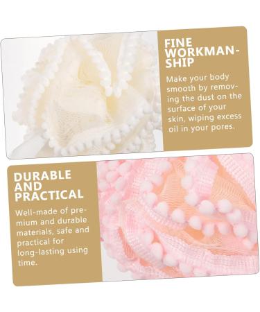 GLEAVI 2pcs Bath Ball Scrub - Soft Mesh Shower Loofahs & Body Cleansers for a Refreshing Clean | Ideal for Travel & Baby Care - Buy Online on GoSupps.com