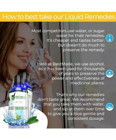 Lice Treatment Natural Remedy BM256 - Anti-Lice Supplement for Lice Removal & Itch Relief - Buy Online on GoSupps.com