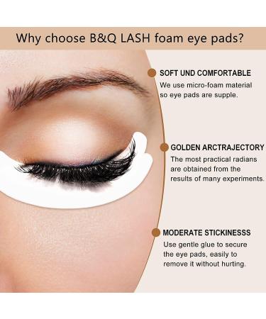 50 Pairs Regular Eye Pads for Lash Extensions - Hypoallergenic & Waterproof - Buy Online on GoSupps.com