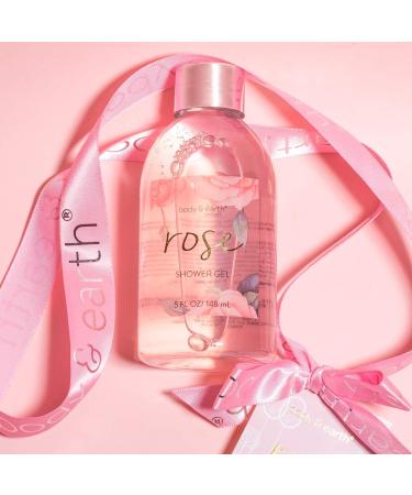 BODY & EARTH Rose Bath Spa Gift Set - 5 Piece Box for Women | Pamper & Relax with Soap, Shower Gel, Body Butter, and Lotion | Ideal Birthday & Christmas Gifts for Her - Buy Online on GoSupps.com