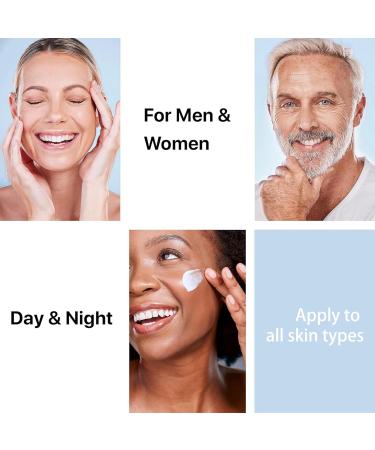 Hyaluronic acid facial cream moisturizing care with vitamins C E & B3 soothing antiaging cream for dry and sensitive skin 100 ml fast absorption only for Austria Luxembourg - Buy Online on GoSupps.com