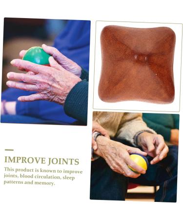 Lurrose Deep Massage Device - Thai Wooden Stick & Roller Ball Hand/Foot Massager for Therapeutic Fitness - Buy Online on GoSupps.com