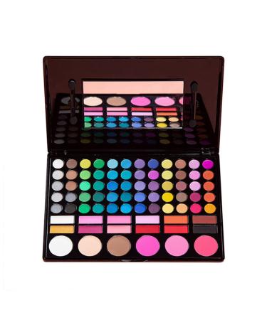 DUnLap Beauty Palette 48/78 Color Cosmetic Powder Professional Makeup Matt Available Women Palette Eyeshadow Palette (Size : YY0018-78)