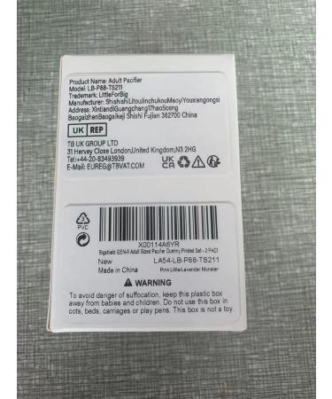 Buy LittleForBig Large Shield Pacifier Set - Adult Size Pink & Purple Monster | International Shipping Available - Buy Online on GoSupps.com