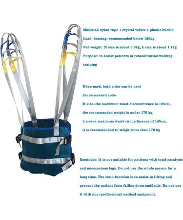 Patient Lift Aid Full Body Patient Lift Sling Patient Assisted Walking Belt for Elderly Disabled Persons M Medium - Buy Online on GoSupps.com