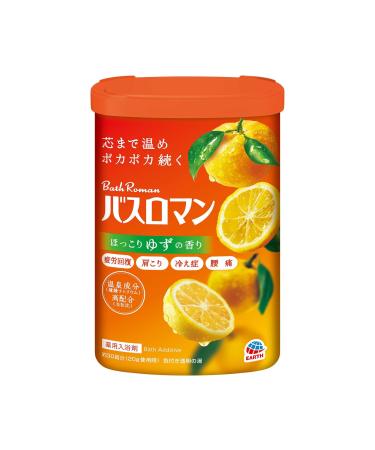 Japanese bath salts Bath Roman Yuzu Flavor 600 g