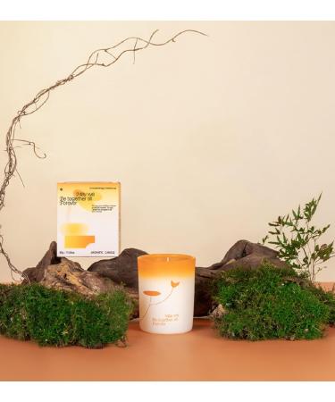 Scented Candle White Tea 150G - Floral Soy Wax Aroma Candle for Home Decor & Gifts | Perfect for Weddings Anniversaries Birthdays & Stress Relief - Buy Online on GoSupps.com