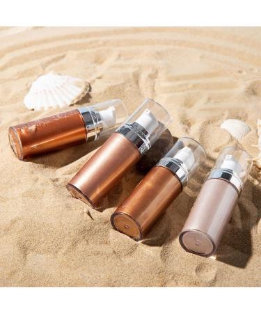 Buy Body Shimmer Oil - Long Lasting Liquid Illuminator & Highlighter Drops | Pearl White 1 Fl Oz - International Shipping Available - Buy Online on GoSupps.com