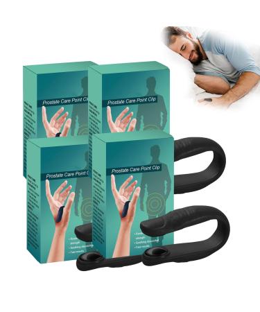 Acuplus prostate care point clip acuplus clip acupressure-hand pressure point clip effortlessly alleviate prostate complaints and receive the health of the prostate (4PCs)
