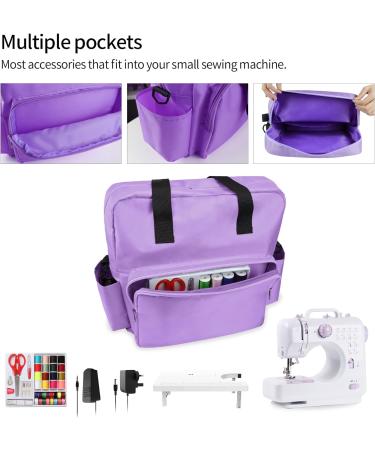 KPCB Tech Mini Sewing Machine Case - Purple Carrying Case for Portable Sewing Machine - Buy Online on GoSupps.com