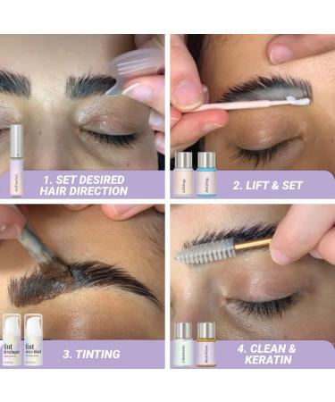 MIYA LASH Lash Lift and Tint Kit | Brow Lamination All in 1 Kit with Black Dye | Keratin Perm | Lasts 6 Weeks | Salon Results | Tools Included - Buy Online on GoSupps.com