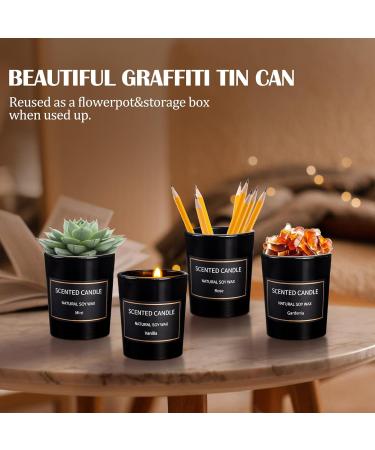 Scented Candles for Women | 8 Pack Aromatherapy Soy Candles | Smoke-Free Long Lasting Fragrance | Perfect Gifts - Buy Online on GoSupps.com