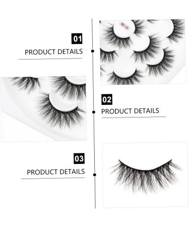 minkissy 7 Boxes 6d False Eyelashes Fake Eyelashes Fake Lashes Natural False Eyelashes 3d Faux Lashes Beauty Accessories False Eyelash Beauty Cosmetics Eyelashes Woman Beauty Eyelashes - Buy Online on GoSupps.com