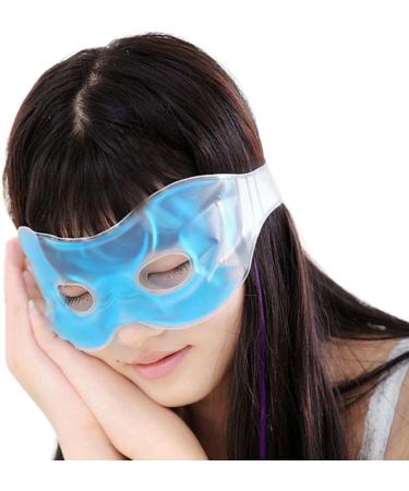 5 Pcs Ice Compress Patch | Blue Ice Eye Cover for Woman Man | Hollow Eye Cooling Cover for Woman Sleeping Headaches Skin Care Blue Dobooo - Buy Online on GoSupps.com