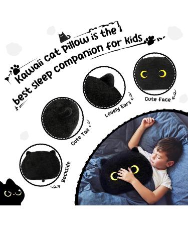 Yamepuia Black Cat Plush Pillow - Soft Stuffed Animal Toy - Buy Online on GoSupps.com
