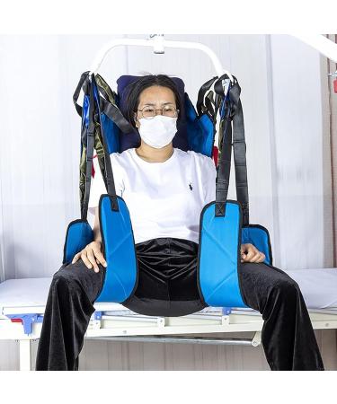Toileting Sling Patient Lift Hoist Sling Stair Transfer Belt with Adjustable Height for Nursing Elderly Disabled Full Body Lifter Four Full Body Sling - Buy Online on GoSupps.com