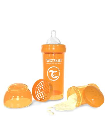 Twistshake Anti-Colic Baby Bottle 260ml - Orange | International Shipping Available - Buy Online on GoSupps.com
