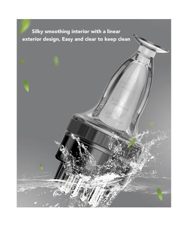 Hair Oil Applicator Bottle - Leakproof Root Comb Massager for Men & Women | 3ml Hair Care Tool (Transparent Black - Buy Online on GoSupps.com
