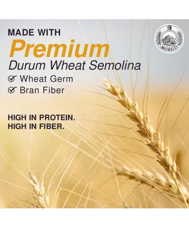 Morelli High Fiber Mafaldine & Reginette Pasta Duo from Italy - 8.8oz (Pack of 2) - Buy Online on GoSupps.com