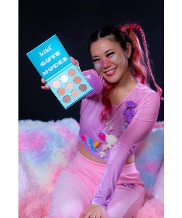 Kiki Eyeshadow Palette - Cute Nudes | High-Quality Pigmented Shadows - Buy Online on GoSupps.com