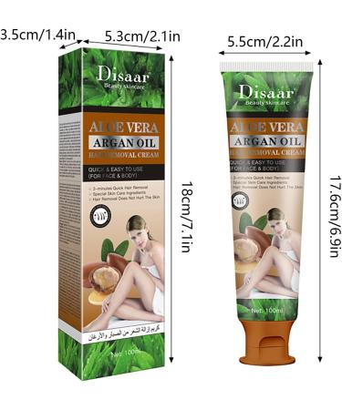 Hair Removal cream Body & Leg Depilatory cream Sensitive Formula Soothing Formula Smoothing Epilatory Ideal for Effective and Pleasant Hair Removal in a Few Minutes (2PCS) - Buy Online on GoSupps.com