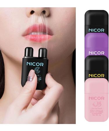 Nose Inhalators with Essential Oils | Vitality Energy Oil | Aromatherapy Stick Set - 4 Stimulating Flavors for Energy & Wellness - Buy Online on GoSupps.com