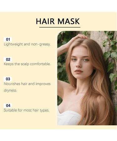 Masque capillaire l huile de noix de coco Soin intensif pour cheveux secs et ab m s r paration des pointes fourchues renforce les racines et r duit la chute des cheveux (3pcs) - Buy Online on GoSupps.com
