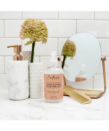 SheaMoisture Coconut & Hibiscus Bundle: Frizz Free Curl Mousse, Curl Enhancing Smoothie, Hold & Shine Moisture Mist - 3 Hair Styling Products - Buy Online on GoSupps.com