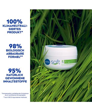 Nivea Soft Refreshing Moisturizer 100ml | Light Cream with Vitamin E & Jojoba Oil | Quick Absorbing Skin Care - Buy Online on GoSupps.com