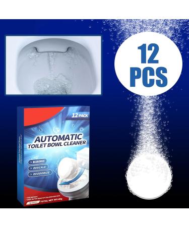 Toilet Bowl Cleaner Toilet Bowl Cleaning Tablets Tablets Toilet Freshener Toilet Bowl Cleaner Toilet Limescale Remover Strong Toilet Tablets Deep Cleaning Foam Action Tabs 12pcs - Buy Online on GoSupps.com