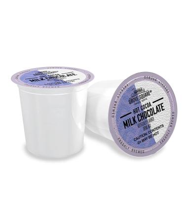Grove Square Hot Cocoa Pods - Milk Chocolate, 24 Count | Single Serve Hot Chocolate - Buy Online on GoSupps.com