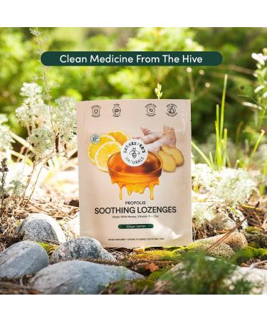 Buy BEEKEEPERS NATURALS Ginger Lemon Lozenges - 14 CT | Natural Wellness & Immune Support | International Shipping Available - Buy Online on GoSupps.com