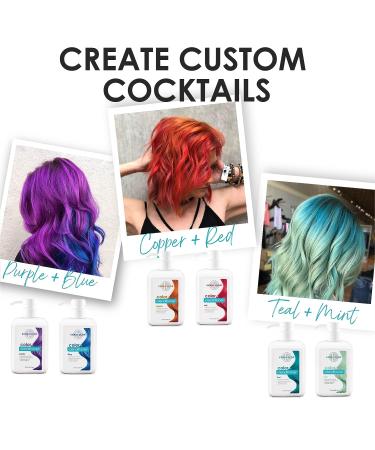 Keracolor Clenditioner Hair Dye - Mocha Latte - 12 Fl Oz - Semi-Permanent Color Depositing Conditioner - Cruelty-Free - 20 Colors Available - Buy Online on GoSupps.com