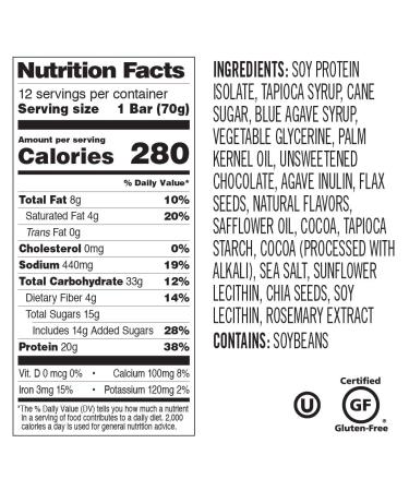 Probar Organic Mint Chocolate Core Bar - 12 ct | Healthy Snack | 2.46 oz | International Shipping Available - Buy Online on GoSupps.com