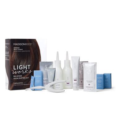 Madison Reed Light Works Balayage Highlighting Kit in Ardenza - Warm Caramel | Natural-Looking Highlights in 2 Steps | Single Use - Buy Online on GoSupps.com