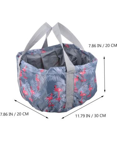 minkissy Foldable Foot Basin Folding Water Basin Portable Travel Bucket Foot Bath Basin Outdoor Foot Basin Foot Basin Foot Spa Soaking Bucket Travel Basin Peva Tub Foldable Trumpet 30X20cm - Buy Online on GoSupps.com