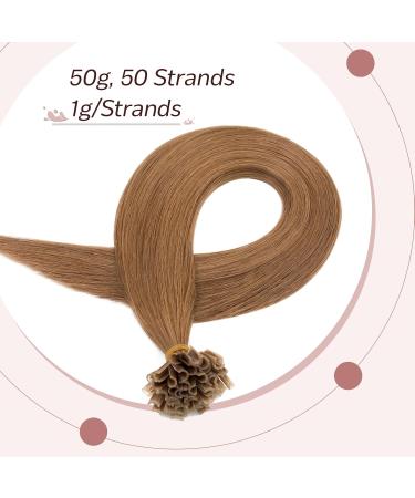 SEGOHAIR U Tip Hair Extensions Pre Bonded Hair Extensions Remy Human Hair Extensions 50 Strands 1g/Strands U-Tip Keratine Nail Fusion Hair Extensions 18 inch Chestnut Brown 18inch 06Y-Chestnut Brown - Buy Online on GoSupps.com