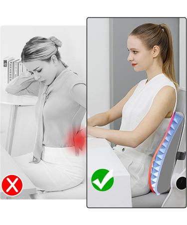 Neubleben 2-in-1 Neck & Back Stretcher - Relieve Neck & Back Pain with Effective Massage & Stretching Exercises - Buy Online on GoSupps.com